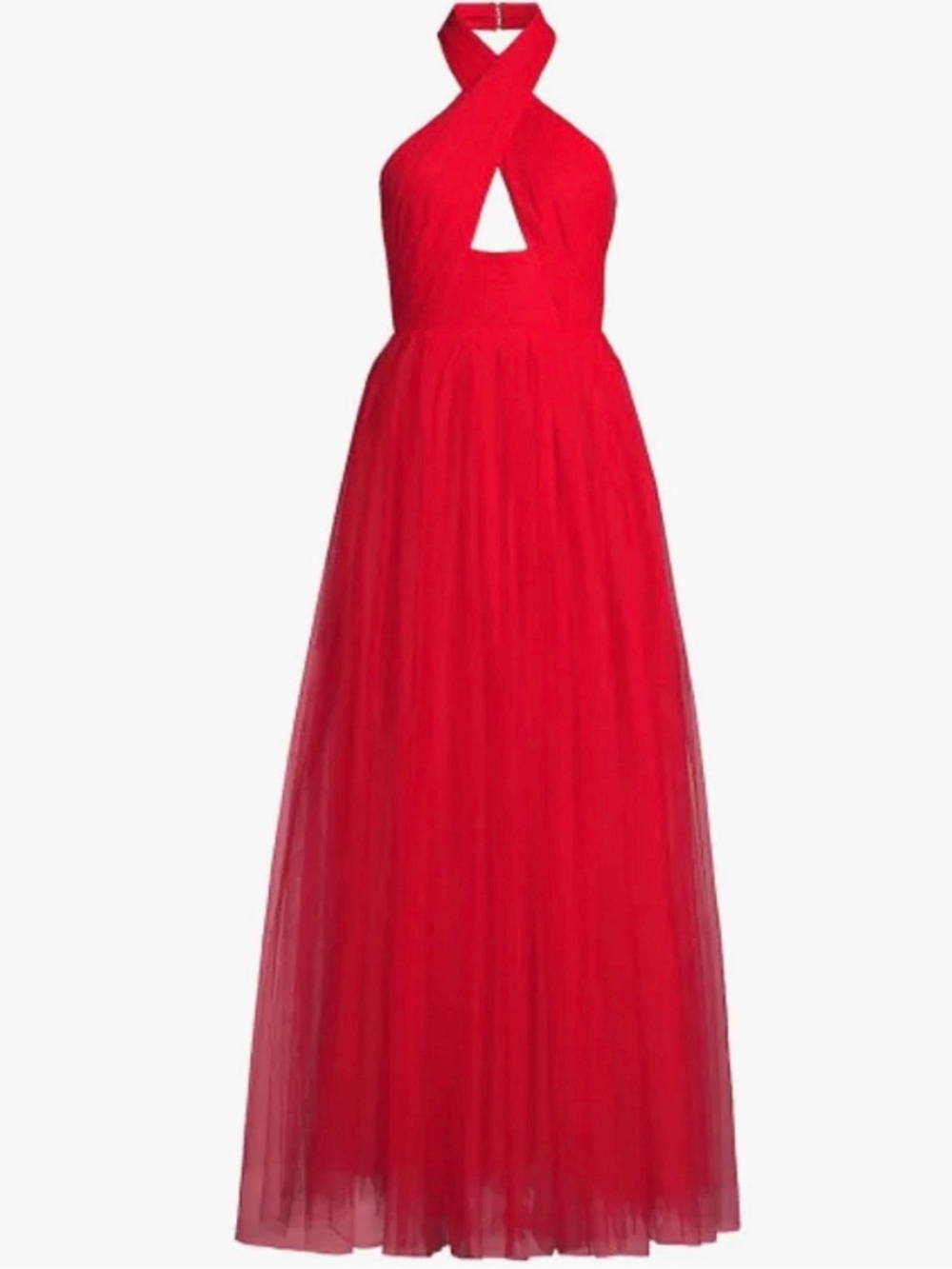 NWT Serena Tulle Halter Gown by Sau Lee